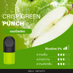 RELX INFINITY SINGLE POD CRISP GREEN PUNCH