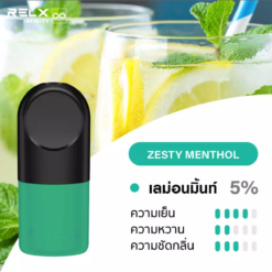 RELX INFINITY SINGLE POD ZESTY MENTHOL